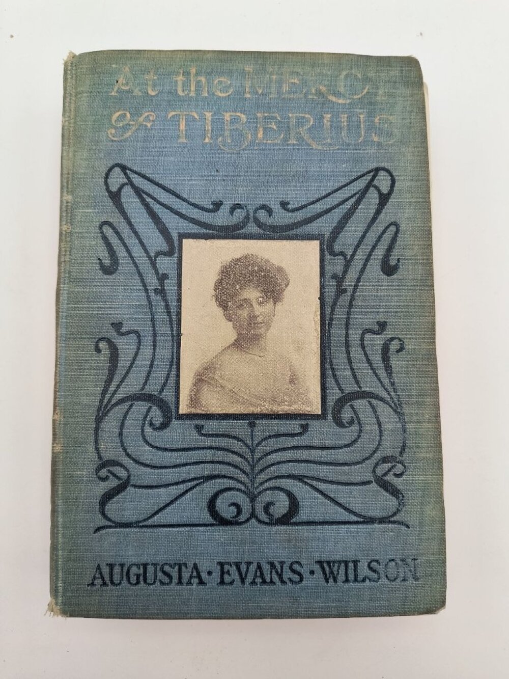 At The Mercy Of Tiberius By Augusta Evans Wilson 1897 Hardcover Novel A.L. Burt